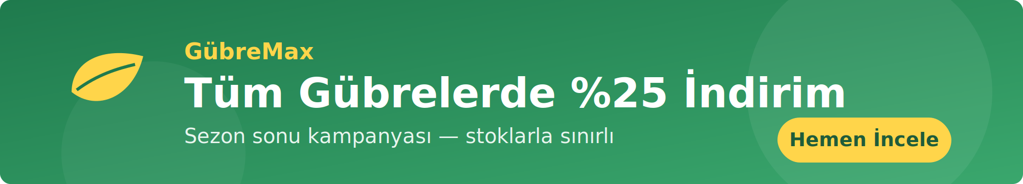 GübreMax kampanya reklamı