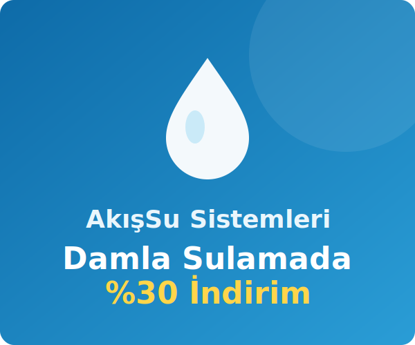 AkışSu sulama reklamı